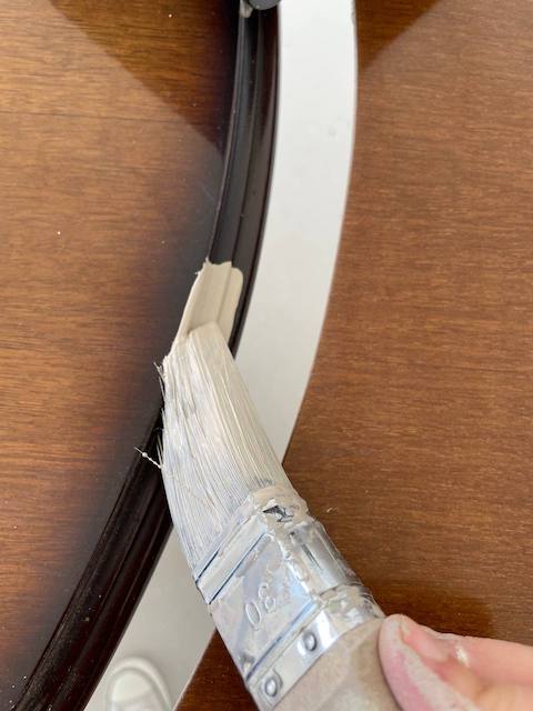 Cómo pintar una mesa de madera de comedor 11 Pintar mesa de comedor