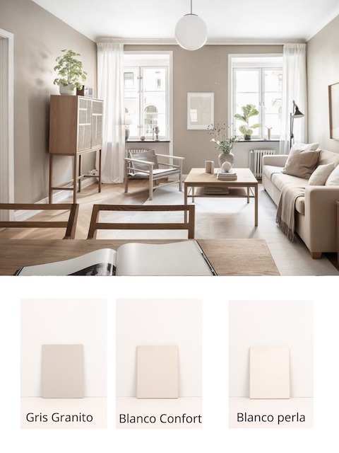 Cómo elegir el color perfecto para el salón 14 Como elegir el color perfecto para el salón paleta de neutros