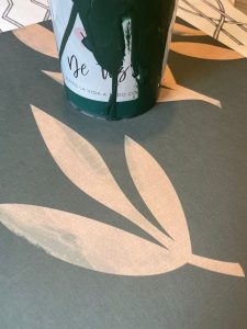 ¿Cómo combinar papel pintado y pintura? 28 Papel pintado Laurel 5