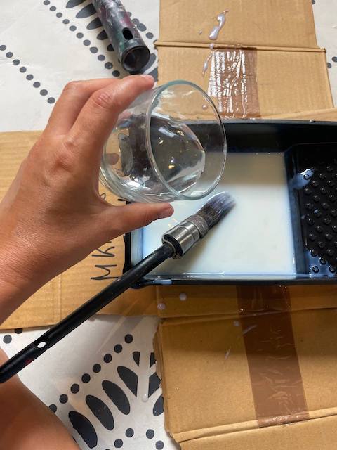 Pintar el suelo con plantilla 23