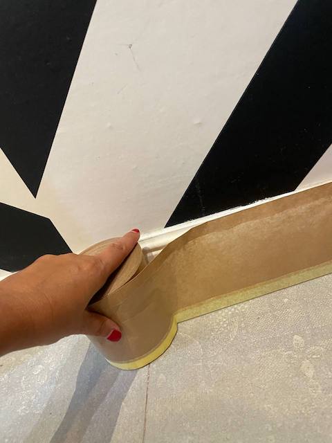 Pintar suelo con plantilla 2