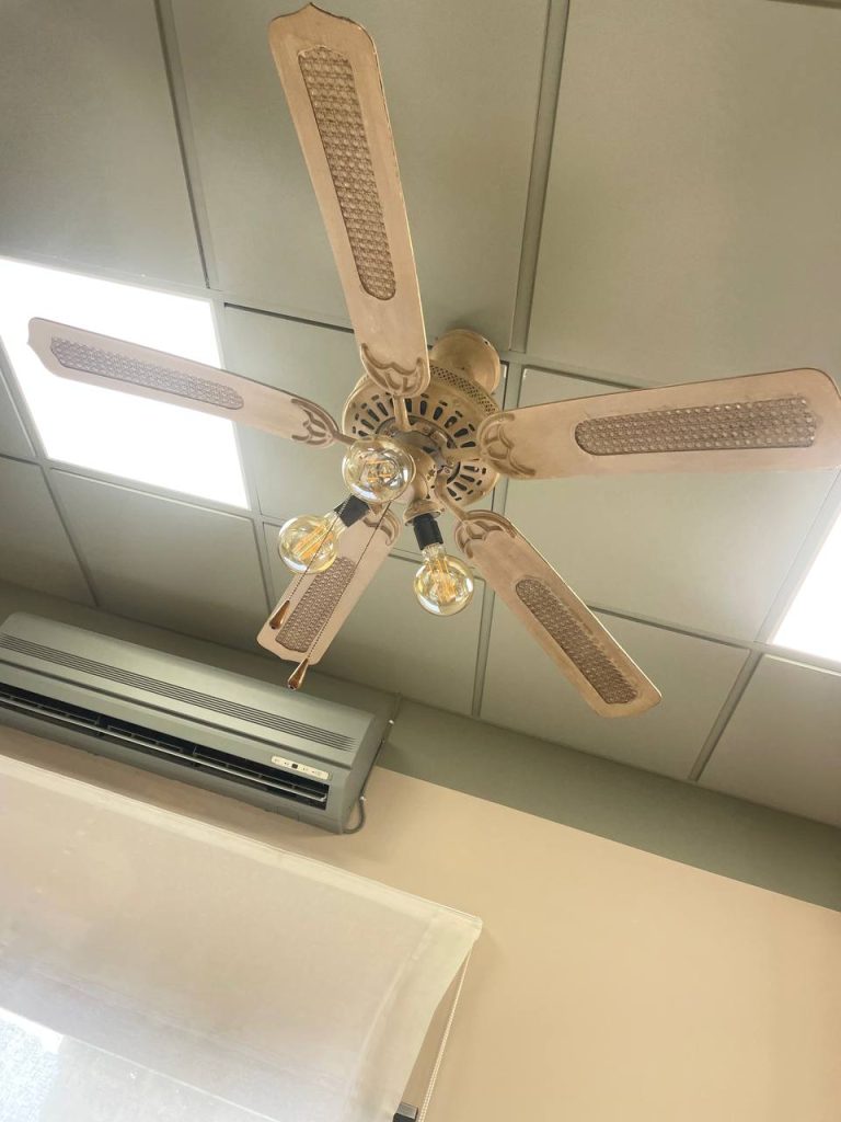 Como pintar un microondas 26 Como pintar un ventilador de techo