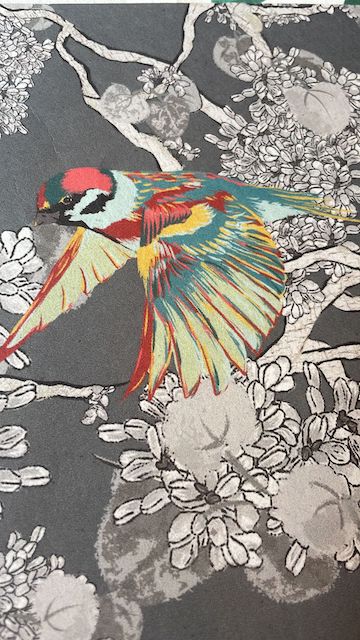 ¿Cómo combinar papel pintado y pintura? 9 Pp naturaleza 5