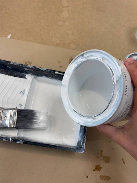 Cómo restaurar un viejo cabecero 7 Imprimación