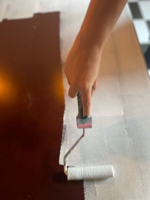 Cómo hacer efecto madera con pintura 19 Pintamos para efecto madera