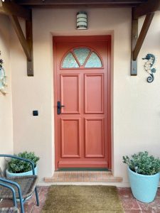 Puerta Rojo Calabaza 2