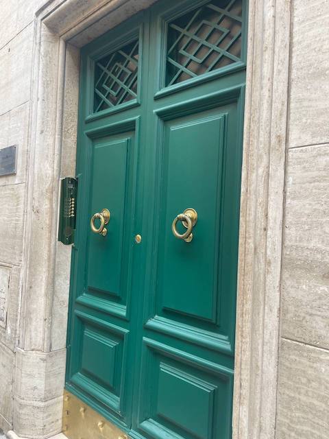 Puerta pintada Chalk Paint