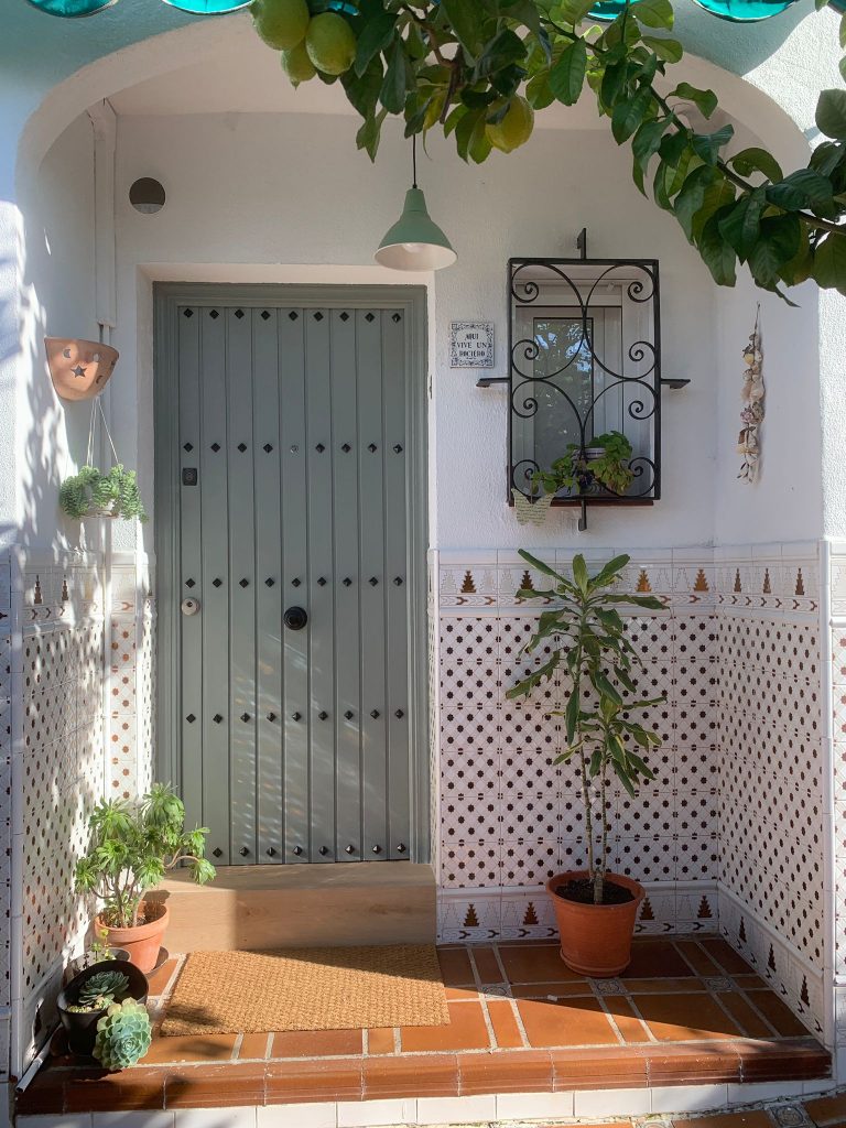 Puerta de entrada en Verde Piedra