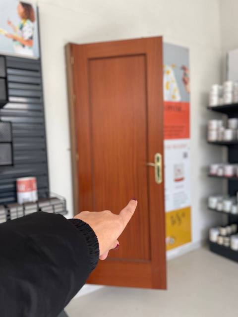 Qué tipo de rodillos usar para pintar 11 Puerta color sapelli