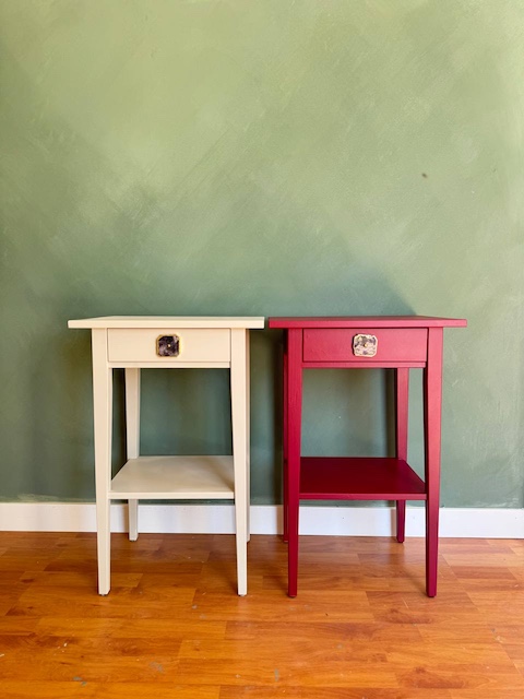 Cómo pintar una mesita de pino en Verde Ordovás: dale un toque fresco a tu deco 20 Como pintar mesitas de IKEA