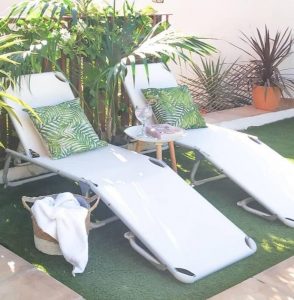 Salón de te exterior