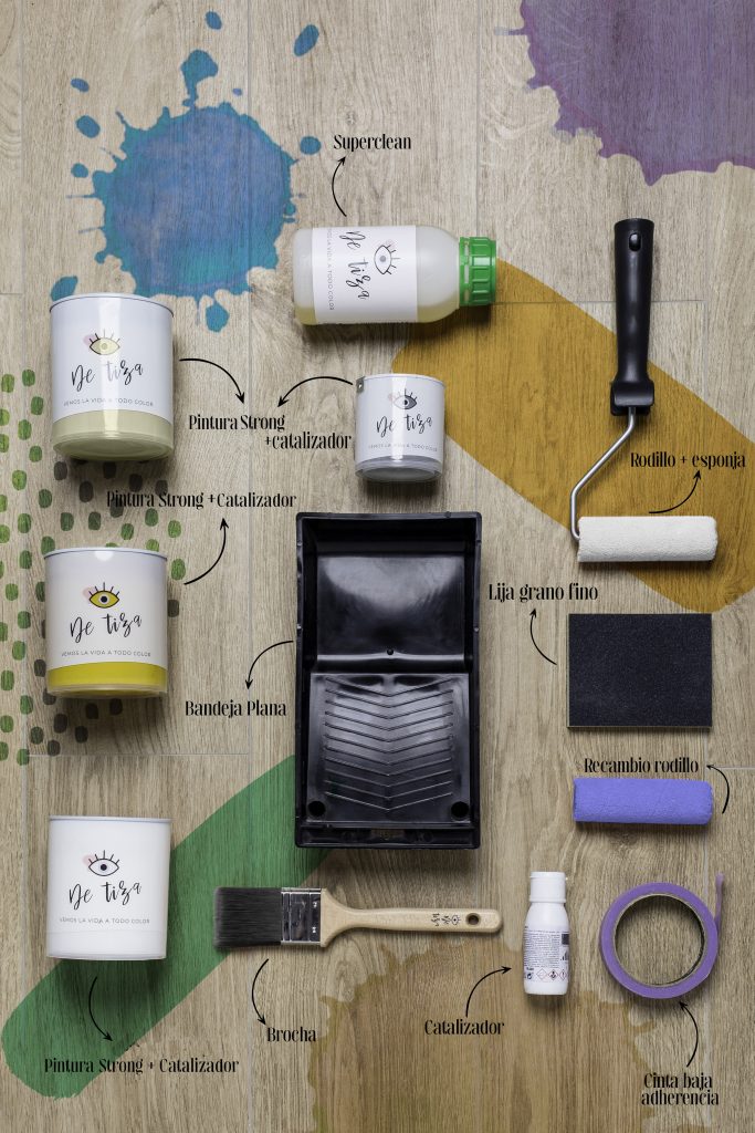 Herramientas para pintar azulejos con Strong Strongbasicazulejos 1 1 3