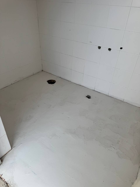 Suelo con masilla pulido