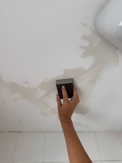 Lija para alisar masilla