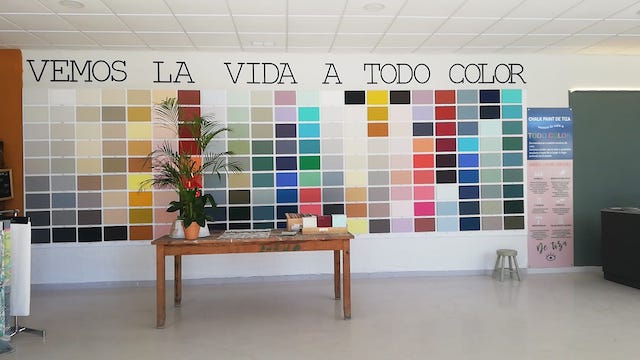 Qué pintura elegir para pintar azulejos 12 Muestras de colores Chalk Paint De Tiza