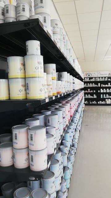 Qué pintura elegir para pintar azulejos 14 Tienda nueva 4 latas