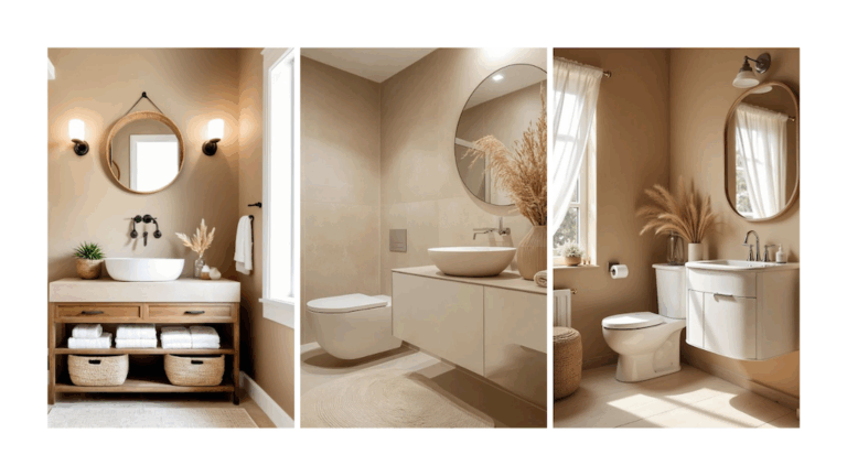 Ideas de color para renovar un aseo pequeño