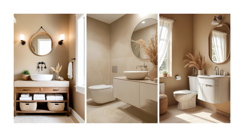 Inspiración baños beige