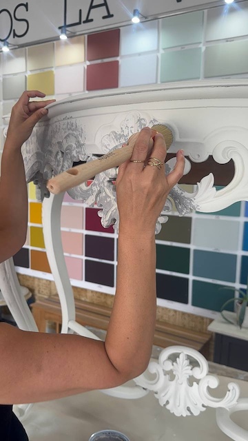 Aplicamos toscane a golpecitos