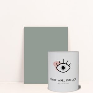 Pintura Pared Matte Wall Interior - Verde Piedra