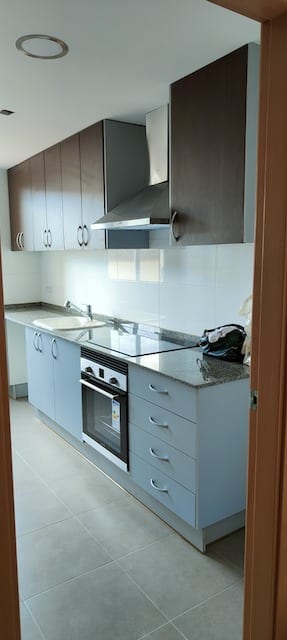 5 colores perfectos para pintar cocinas 21 Verde Azulado antes cocina 1