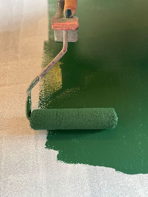 Cómo hacer efecto madera con pintura 20 Verde Lorca