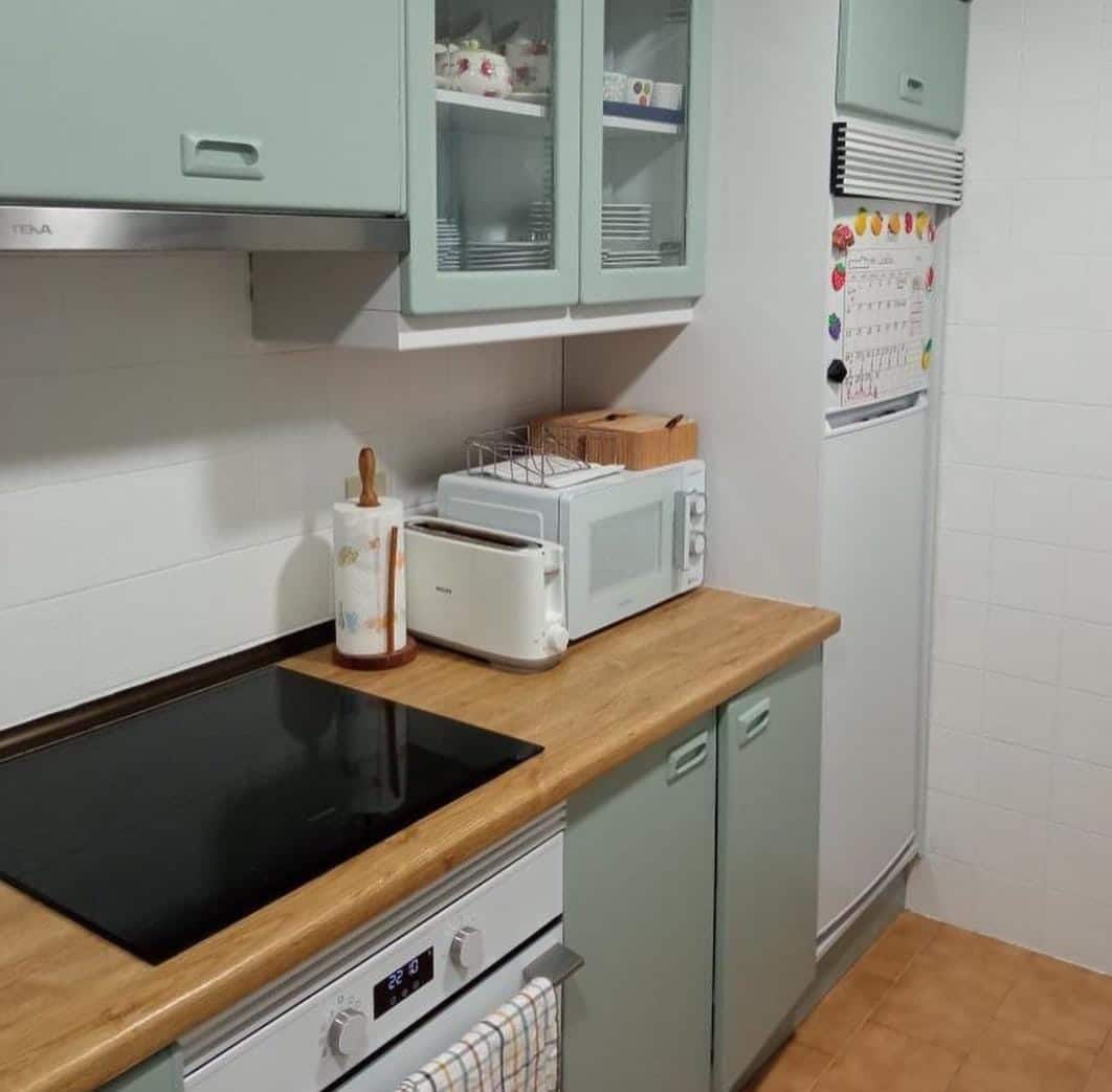 5 colores perfectos para pintar cocinas 9 Verde Macilla 2