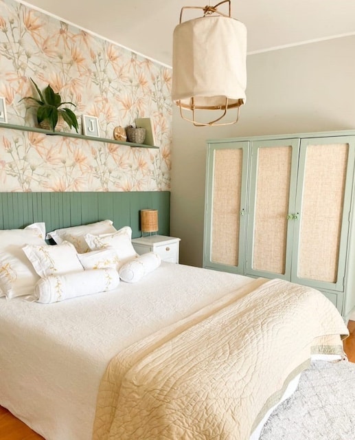 Armario pintado en Verde Macilla