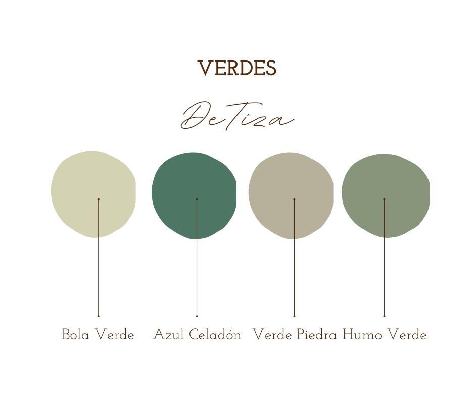 Psicología del color en el hogar: verdes