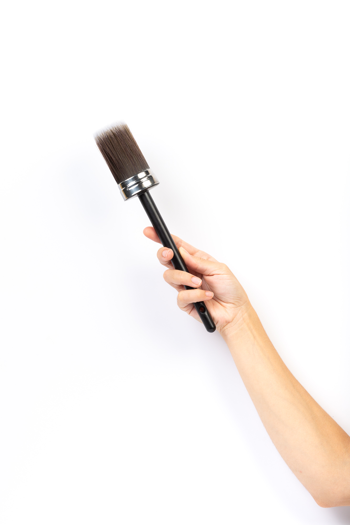 Brocha Ovalada mango largo para Chalk Paint 2 Brocha Ovalada mango largo para Chalk Paint - Imagen 2