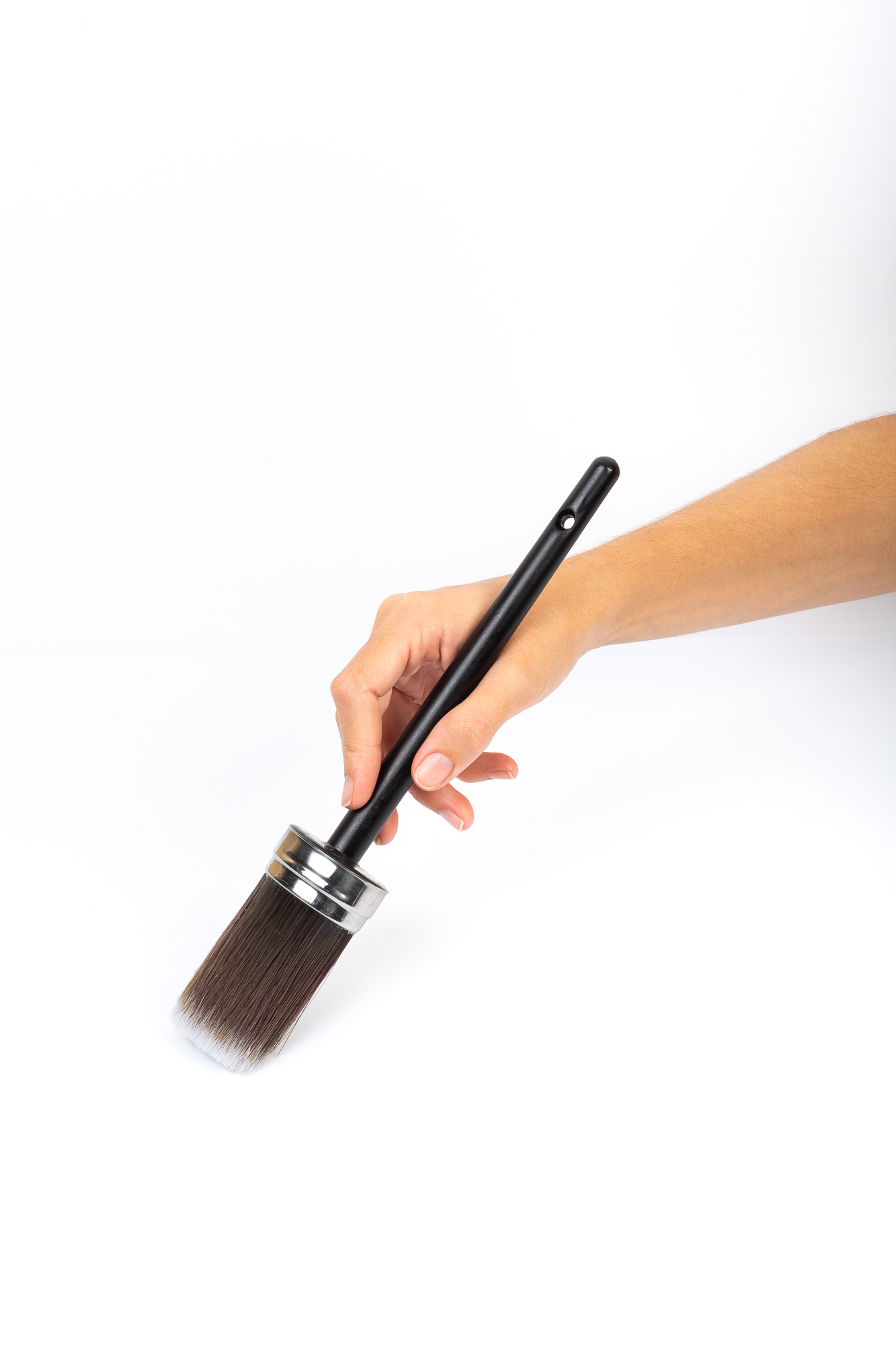 Brocha Ovalada mango largo para Chalk Paint 3 Brocha Ovalada mango largo para Chalk Paint - Imagen 3