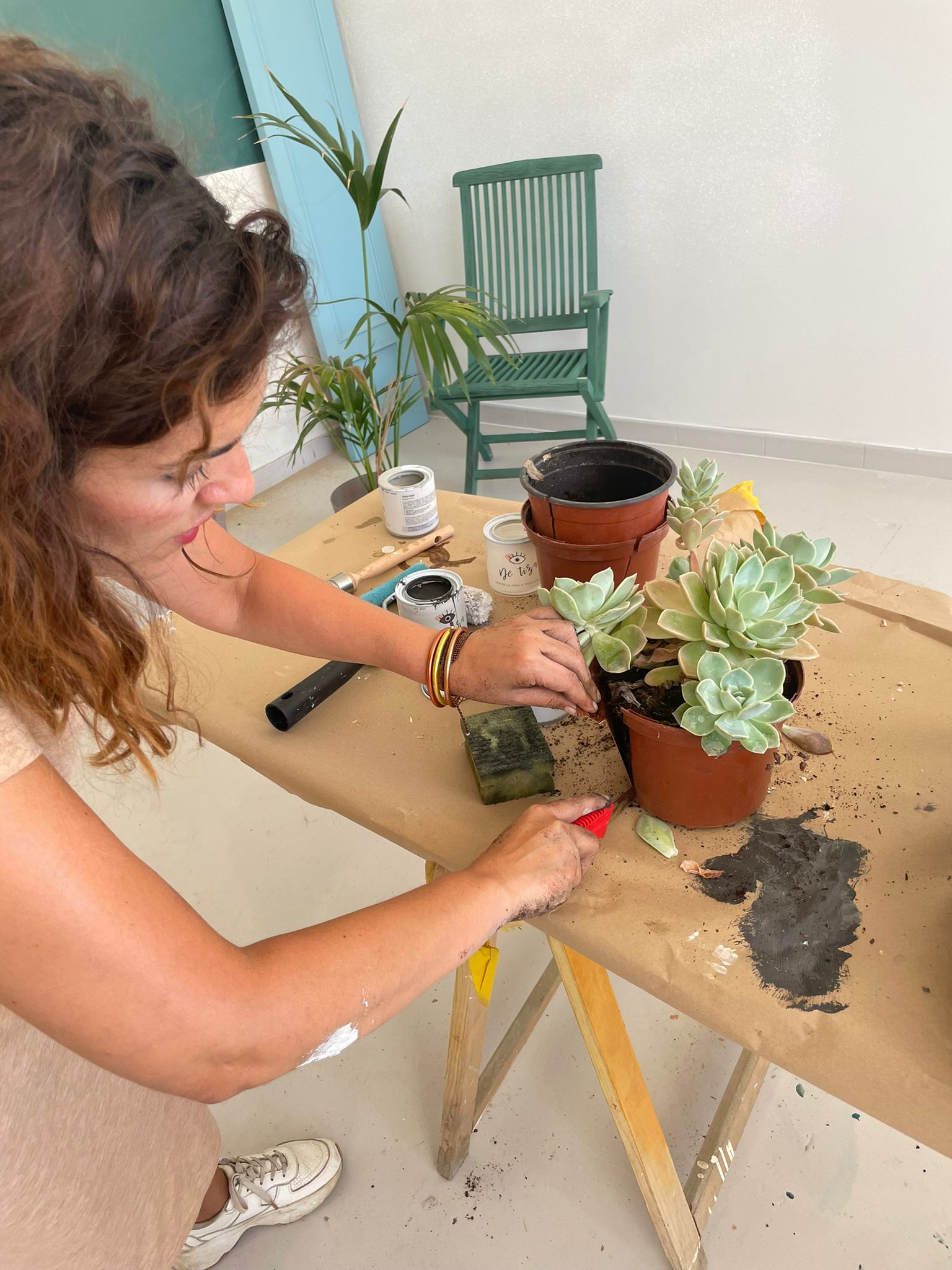 Reciclar neumáticos para decorar el jardín 23 WhatsApp Image 2022 06 06 at 11.57.44 AM