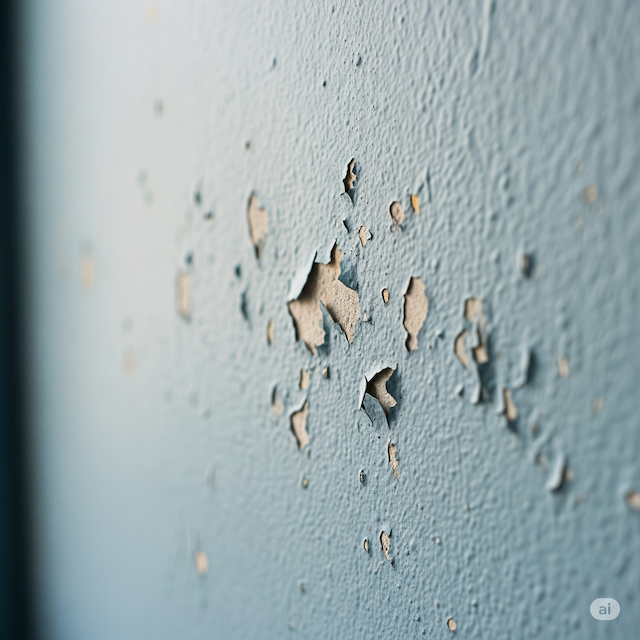 Desconchones en la pintura