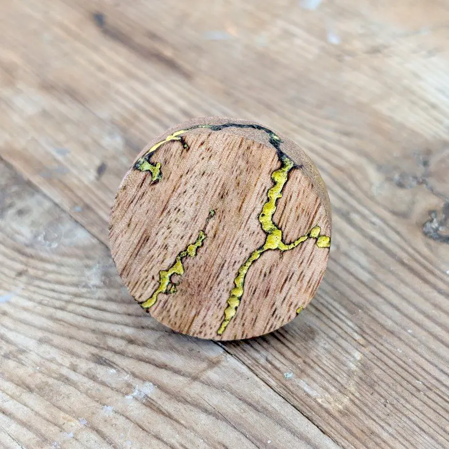 Pack de 2 tiradores Amarillo Fractal 1 Pack de 2 tiradores Amarillo Fractal