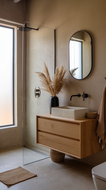 Ideas para pintar baños con el arte del Feng Shui: decoración baños pequeños