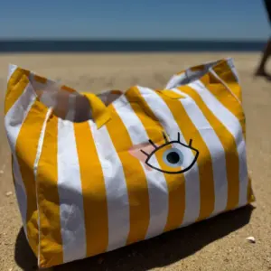Bolso de Playa Tizadicta Amarillo