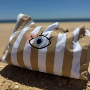 Bolso de Playa Tizadicta Beige