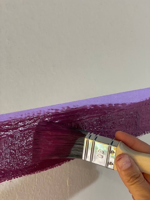 Cómo pintar un zócalo en la pared 8 bordes 1