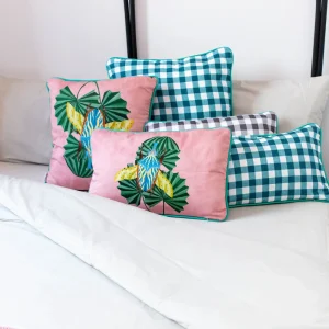 Rebajas de Invierno 17 Funda Cojín Beetle Rosa Barro 30x50