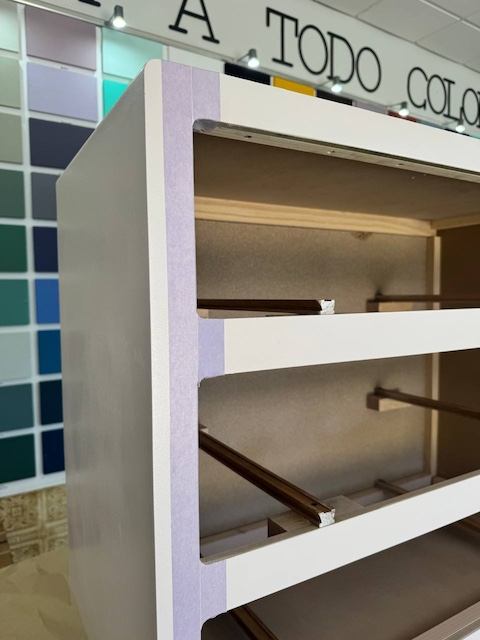 Ponemos cinta en la comoda