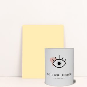 Pintura Pared Matte Wall Interior - Cuarto Amarillo