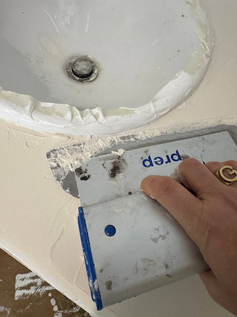 Cómo hacer efecto cemento en encimeras