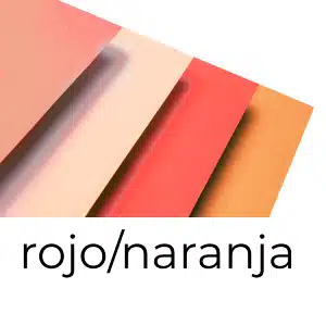 Rojo y Naranja