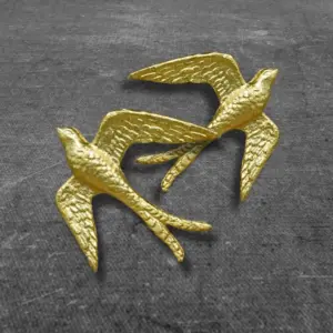 Pack de 2 tiradores Golondrina Dorada