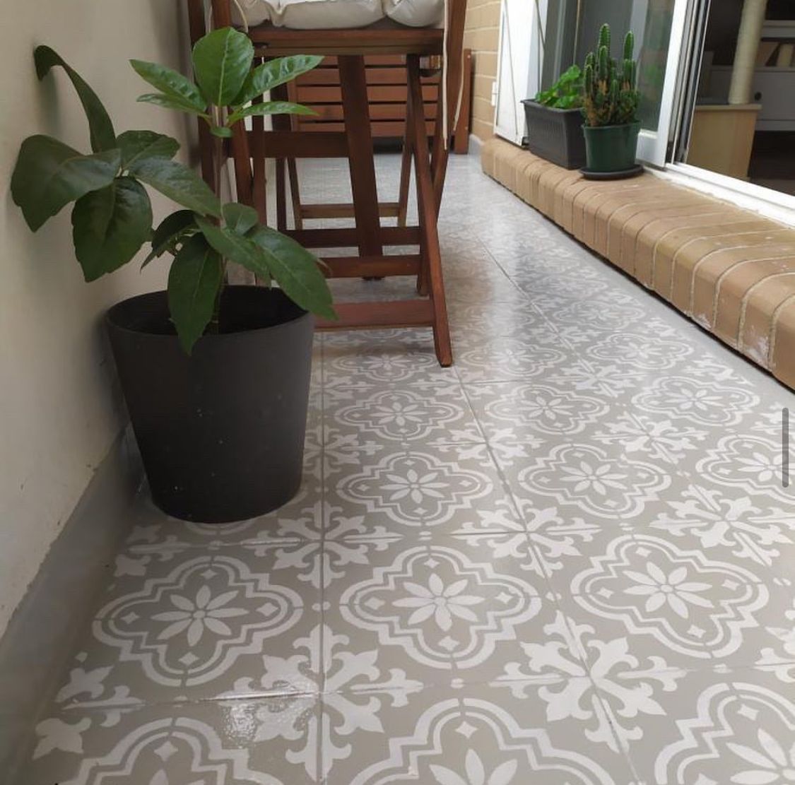 Pintura Strong Suelos Gris Perla 3 Gris perla y blanco invertido