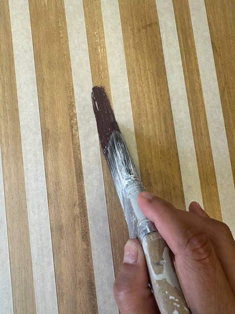 Cómo proteger muebles de exterior 15 Pintamos en color Merlot la línea principal