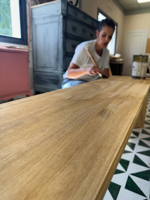 Cómo proteger muebles de exterior 10 Gema aplicando pátina