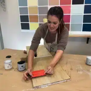 Cómo hacer efecto madera con pintura