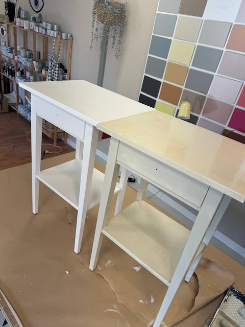 Cómo pintar mesitas de IKEA 9 mesita ikea 6