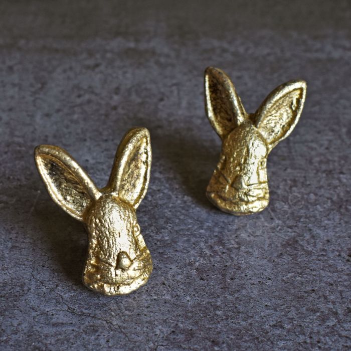Pack de 2 tiradores Conejo Dorado 1 Pack de 2 tiradores Conejo Dorado